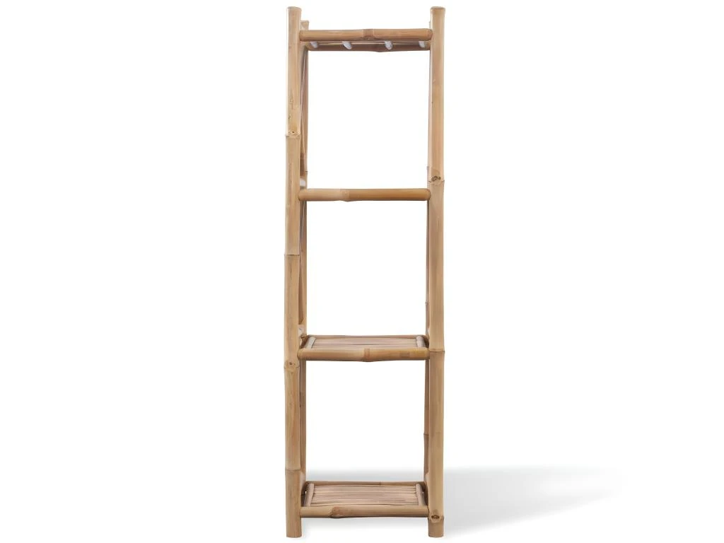 Étagère Armoire Meuble Design à 4 Paliers En Bambou Beige 2702011/2 2 Étagère Armoire Meuble Design à 4 Paliers En Bambou Beige 2702011/2 – Image 2
