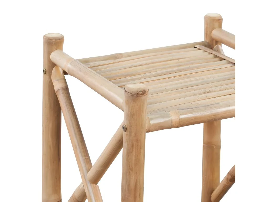 Étagère Armoire Meuble Design à 4 Paliers En Bambou Beige 2702011/2 3 Étagère Armoire Meuble Design à 4 Paliers En Bambou Beige 2702011/2 – Image 3