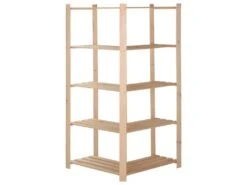 Étagère D'angle De Rangement 5 Niveaux Organisateur De Stockage étagère D'entrepôt Cuisine Salon Sous-sol Intérieur 170 Cm Pin 02_0000624 8 Étagère D'angle De Rangement 5 Niveaux Organisateur De Stockage étagère D'entrepôt Cuisine Salon Sous-sol Intérieur 170 Cm Pin 02_0000624 -Deco.fr Soldes Boutique bibliotheque vitrine et etagere 10765027