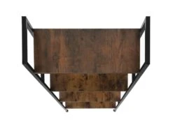 Grande étagère Bibliothèque Au Look Industriel/ Vintage 4 Niveaux 150 Cm Marron 08_0000264 8 Grande étagère Bibliothèque Au Look Industriel/ Vintage 4 Niveaux 150 Cm Marron 08_0000264 -Deco.fr Soldes Boutique bibliotheque vitrine et etagere 10765227