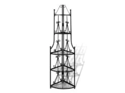 Etagère D'angle 5 Niveaux Acier Noir Intérieur Ou Extérieur Pour Plantes Fleurs 2702003 5 Etagère D'angle 5 Niveaux Acier Noir Intérieur Ou Extérieur Pour Plantes Fleurs 2702003 -Deco.fr Soldes Boutique bibliotheque vitrine et etagere 10765595