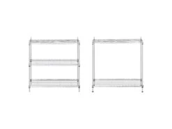 Étagère Métallique Professionnel Grise - 35 X 55 X 150 Cm - 150 Kg 14_0001535 -Deco.fr Soldes Boutique bibliotheque vitrine et etagere 10765759