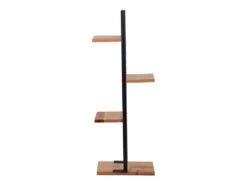 Support De Plantes Lemvig à 3 Niveaux 120,5 X 44 X 22 Cm Pin Naturel [en.casa] -Deco.fr Soldes Boutique bibliotheque vitrine et etagere 11148609