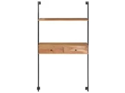 Étagère Armoire Meuble Design Bureau Mural 170 Cm Bois 2702228/2 -Deco.fr Soldes Boutique bibliotheque vitrine et etagere 11339675