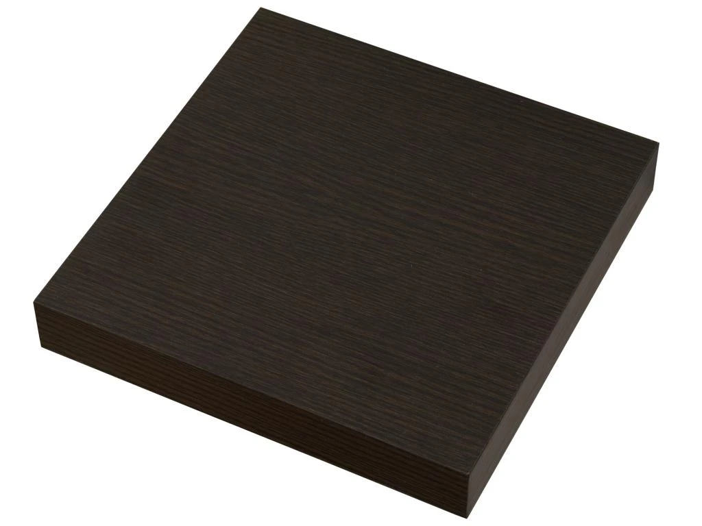 Set De 2 Etagères Murales Modernes Bois Marron 3,8x25x25 3 Set De 2 Etagères Murales Modernes Bois Marron 3,8x25x25 – Image 3