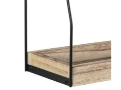 Étagère Murale Artur à 2 Niveaux, Bois De Paulownia -Deco.fr Soldes Boutique bibliotheque vitrine et etagere 12930675