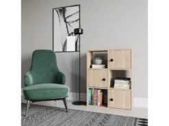 Étagère Pour Livres 100% Panneaux De Particules Couleur Chêne. 72x25x93 -Deco.fr Soldes Boutique bibliotheque vitrine et etagere 13049707