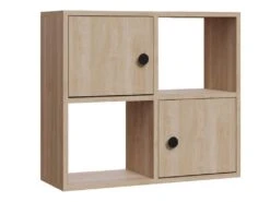 Étagère Pour Livres 100% Panneaux De Particules Couleur Chêne 72x25x62,6