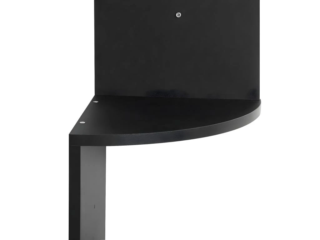 Étagères Flottantes Étagères D'angle En Bois De Rangement En Forme De S Noir 19_0000564 3 Étagères Flottantes Étagères D'angle En Bois De Rangement En Forme De S Noir 19_0000564 – Image 3