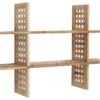 Étagère Jaya En Bois De Noyer Avec 6 Compartiments 11 Étagère Jaya En Bois De Noyer Avec 6 Compartiments -Deco.fr Soldes Boutique bibliotheque vitrine et etagere 9447377