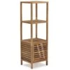 Étagère Pasay En Bois De Noyer, Hauteur 123 Cm Avec 1 Porte 6 Étagère Pasay En Bois De Noyer, Hauteur 123 Cm Avec 1 Porte -Deco.fr Soldes Boutique bibliotheque vitrine et etagere 9447733