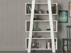 Bibliothèque Avec 3 Niches - Blanc - ESIRI