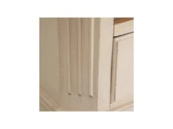 Bibliothèque 3 étagères 2 Tiroirs Bois/Crème - CAMILLE -Deco.fr Soldes Boutique bibliotheque 17627791