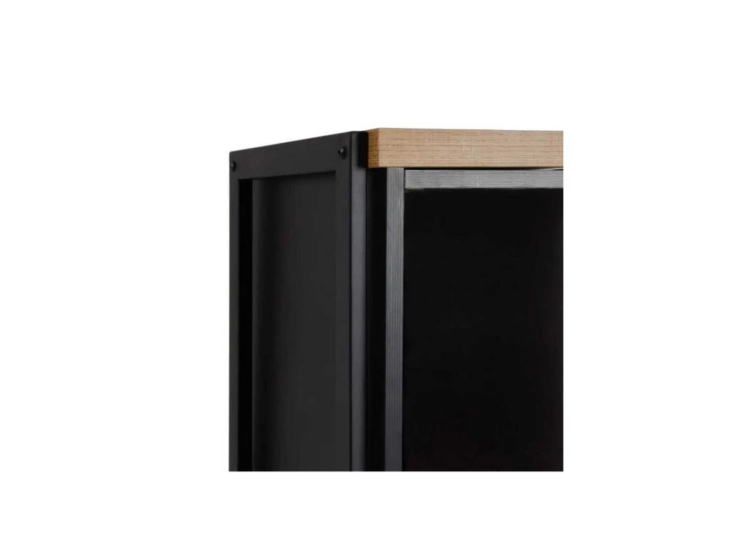 Bibliothèque 5 étagères Bois/Métal - LOUISA 4 Bibliothèque 5 étagères Bois/Métal - LOUISA – Image 4