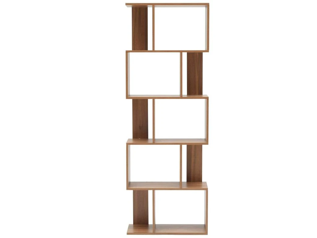 Bibliothèque Etagère 5 Etagères Marron Moderne Bois 172,5x60x24,5 2 Bibliothèque Etagère 5 Etagères Marron Moderne Bois 172,5x60x24,5 – Image 2