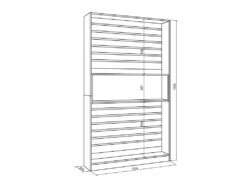 Étagère Bibliothèque, 110x186x25cm, Salon Salle à Manger Bureau, Cheminée électrique, Blanc Et Noir 12 Étagère Bibliothèque, 110x186x25cm, Salon Salle à Manger Bureau, Cheminée électrique, Blanc Et Noir -Deco.fr Soldes Boutique bibliotheque 19389095