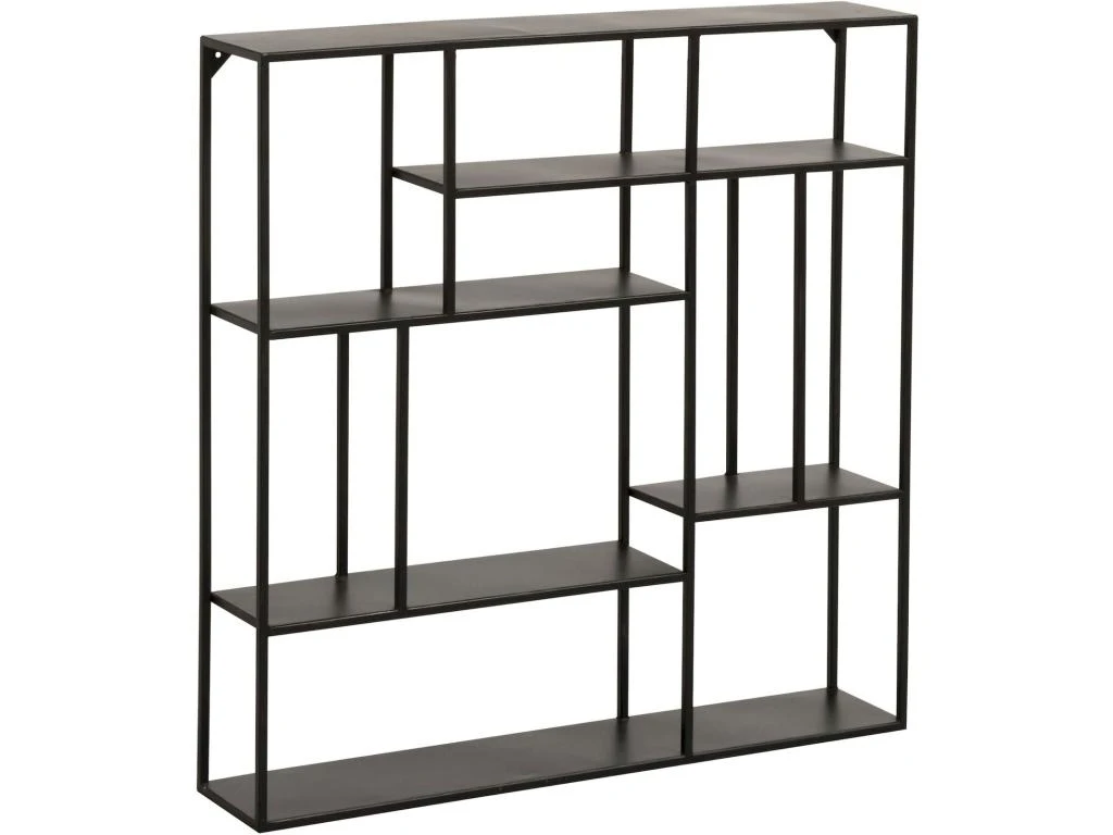 Bibliothèque Murale Metal Noir Black Rock 1 Bibliothèque Murale Metal Noir Black Rock