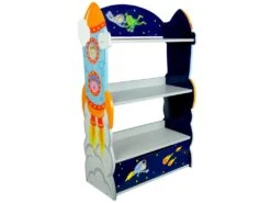 Bibliothèque En Bois Pour Enfant Outer Space Fantasy Fields TD-12220A