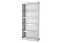 Venedig Rayonnage 4 Tablettes De Rangement, Blanc.