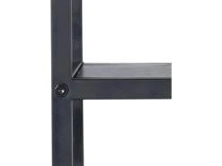 Sea Étagère Murale, Octogonale Avec 3 Tablettes D'exposition, Noir. -Deco.fr Soldes Boutique bibliotheque 22083481