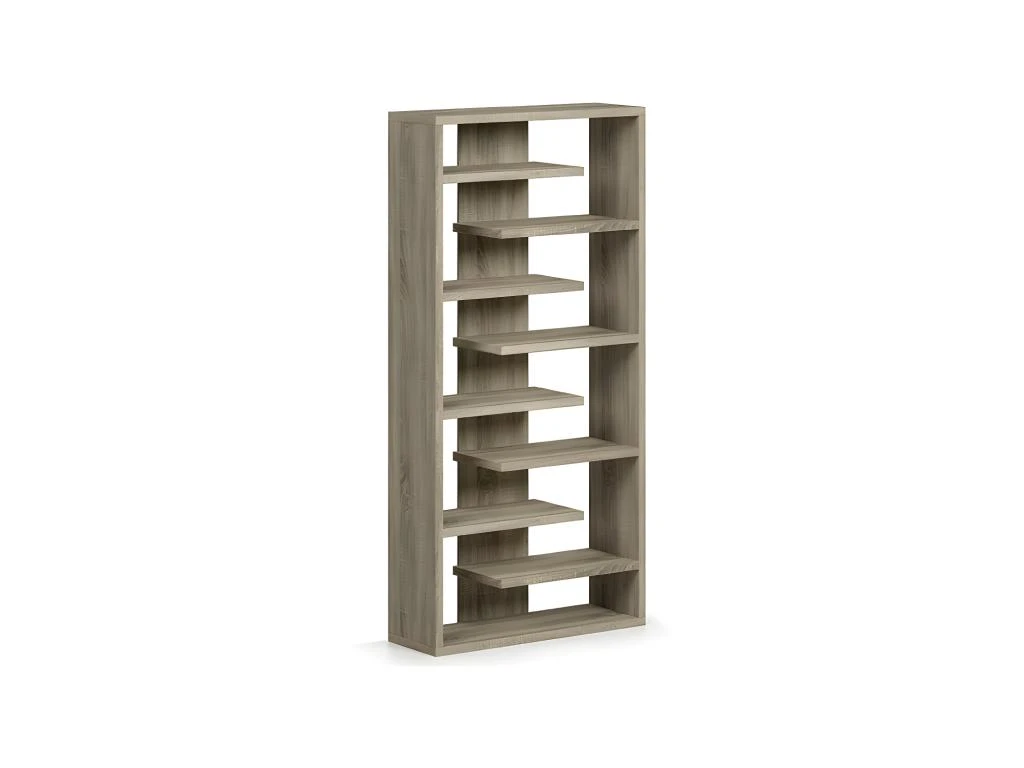 Bibliothèque Large Design, Coloris Bois Collection MIRE 3 Bibliothèque Large Design, Coloris Bois Collection MIRE – Image 3