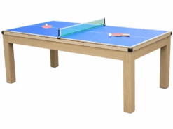 Table Transformable - Billard & Ping-pong BALTHAZAR - 213*112*81.5cm - Bleu -Deco.fr Soldes Boutique billard 336551