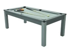 Table Transformable - Billard & Ping-pong BALTHAZAR - 213*112*81.5cm - Gris 13 Table Transformable - Billard & Ping-pong BALTHAZAR - 213*112*81.5cm - Gris -Deco.fr Soldes Boutique billard 381087