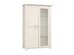 Argentier 3 Portes Frêne Blanchi - POMPEI