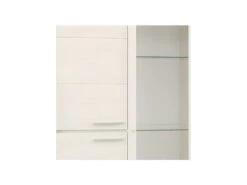 Argentier 3 Portes Frêne Blanchi - POMPEI -Deco.fr Soldes Boutique buffet 11127923