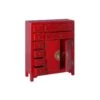 Meuble D'entrée 2 Portes, 8 Tiroirs Rouge Meuble Chinois - PEKIN -Deco.fr Soldes Boutique buffet 11134237