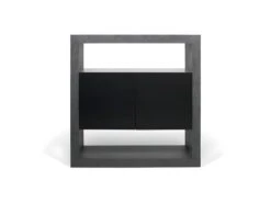 Buffet Haut DETROIT - Béton Et Noir - SYMBIOSIS