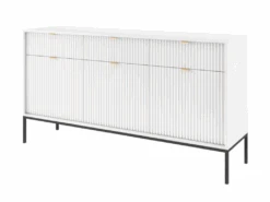 Buffet Avec 3 Portes Et 3 Tiroirs - Blanc - LIOUBA De Pascal MORABITO 8 Buffet Avec 3 Portes Et 3 Tiroirs - Blanc - LIOUBA De Pascal MORABITO -Deco.fr Soldes Boutique buffet 12654243
