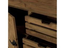 Buffet Ottawa En Bois 2 Portes 3 Tiroirs 12 Buffet Ottawa En Bois 2 Portes 3 Tiroirs -Deco.fr Soldes Boutique buffet 13003607