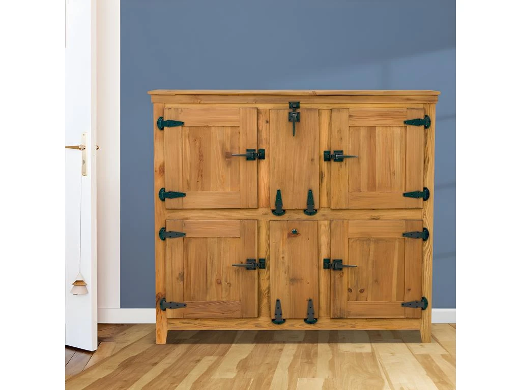 Buffet Haut Hyppo En Bois De Cèdre Recyclé 2 Buffet Haut Hyppo En Bois De Cèdre Recyclé – Image 2