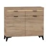 Buffet 2 Portes 2 Tiroirs LED Inclus Ruben Bois 8 Buffet 2 Portes 2 Tiroirs LED Inclus Ruben Bois -Deco.fr Soldes Boutique buffet 14020903