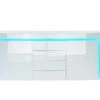 Buffet à LED SUZANE Laqué Blanc Brillant 170cm 4 Buffet à LED SUZANE Laqué Blanc Brillant 170cm -Deco.fr Soldes Boutique buffet 14409853