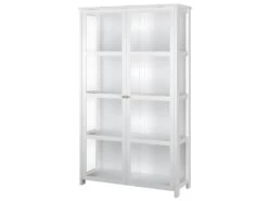 May Vitrine 4 Portes Blanc. -Deco.fr Soldes Boutique buffet 15073743