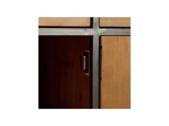 Buffet 3 Portes 3 Tiroirs Bois/Métal - CINCINNATI -Deco.fr Soldes Boutique buffet 17623277