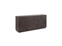 Buffet 4 Portes Bois Gris - VIJOR