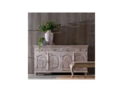 Buffet 4 Portes Bois Blanchi - ARGENTINO 7 Buffet 4 Portes Bois Blanchi - ARGENTINO -Deco.fr Soldes Boutique buffet 17623565