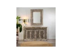 Buffet Bois De Manguier/Blanc - RIVA N°2 -Deco.fr Soldes Boutique buffet 17624285