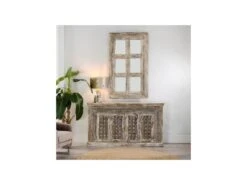 Buffet Bois De Manguier/Blanc - RIVA N°2 -Deco.fr Soldes Boutique buffet 17624289