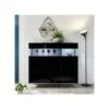Buffet 3 Portes Laqué Noir à LEDs - TARENTE N°2 8 Buffet 3 Portes Laqué Noir à LEDs - TARENTE N°2 -Deco.fr Soldes Boutique buffet 17624379