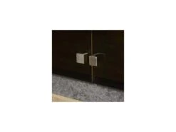 Argentier 4 Portes Chêne Oxygene/Béton Ciré Clair - DAPHNE -Deco.fr Soldes Boutique buffet 17625777