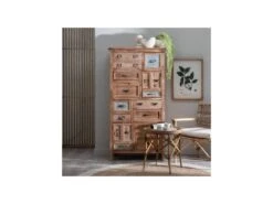 Buffet Haut Multiples Rangements Bois - KOOL 7 Buffet Haut Multiples Rangements Bois - KOOL -Deco.fr Soldes Boutique buffet 17635473