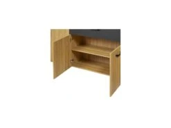 Buffet 4 Portes 1 Tiroir Chêne Naturel/Noir- ARTEMIS 9 Buffet 4 Portes 1 Tiroir Chêne Naturel/Noir- ARTEMIS -Deco.fr Soldes Boutique buffet 17635513