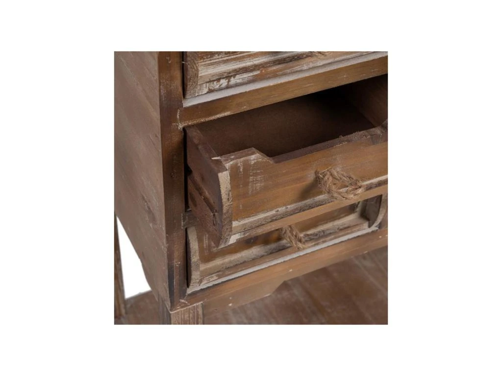 Meuble D'entrée 9 Tiroirs Bois/Jute - JUPA 5 Meuble D'entrée 9 Tiroirs Bois/Jute - JUPA – Image 5