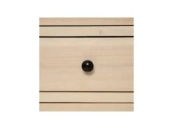 Buffet 2 Portes 4 Tiroirs Bois Clair Massif - ARENA -Deco.fr Soldes Boutique buffet 17635671