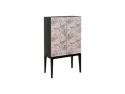 Armoire De Salon 2 Portes Flamands Roses/Bois - FLAMENCO