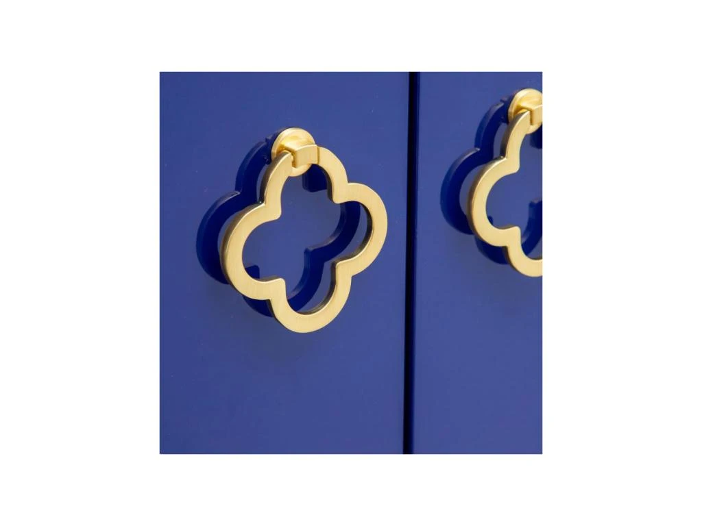 Armoire De Salon 2 Portes Bleu électrique - NUITA 6 Armoire De Salon 2 Portes Bleu électrique - NUITA – Image 6